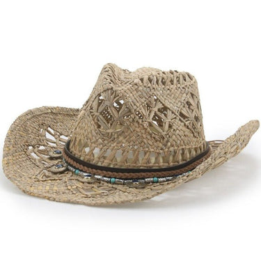 Chapeau De Cowboy En Paille Pour Femme